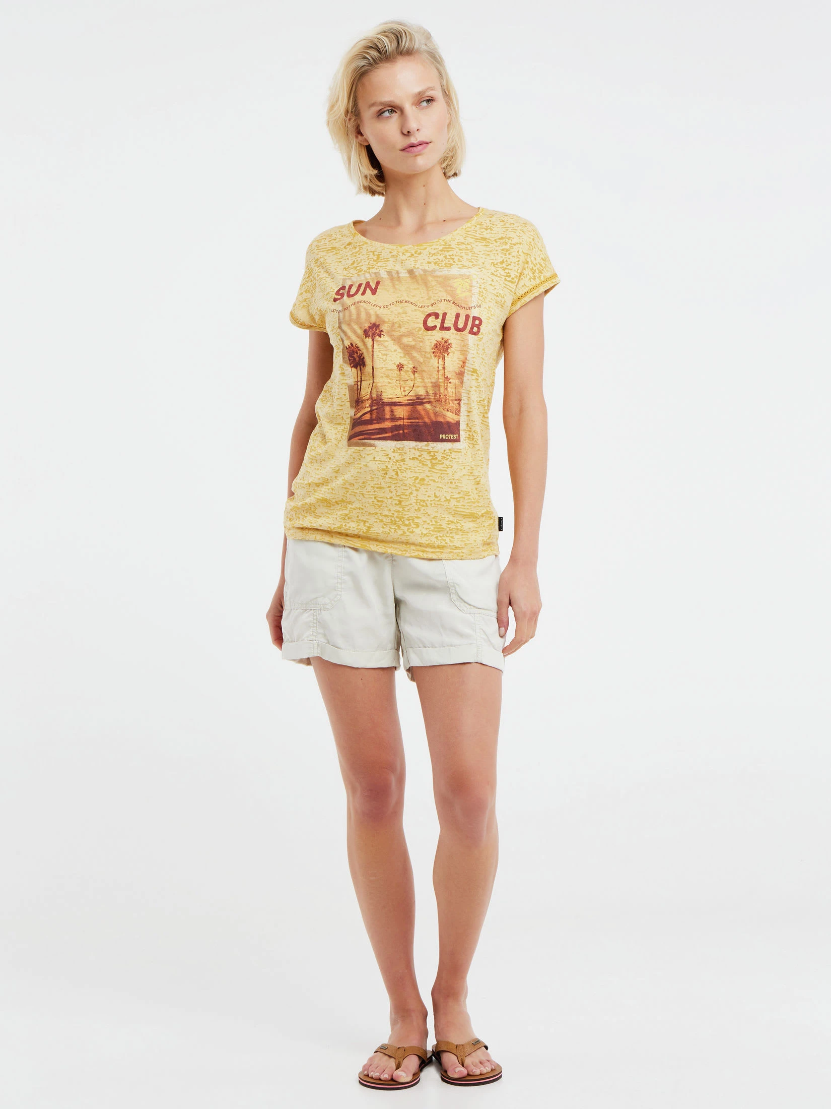 Protest T-shirt " PRTELLES 23 In Tumericyellow 5 Protest T-shirt " PRTELLES 23 In Tumericyellow – Bild 3