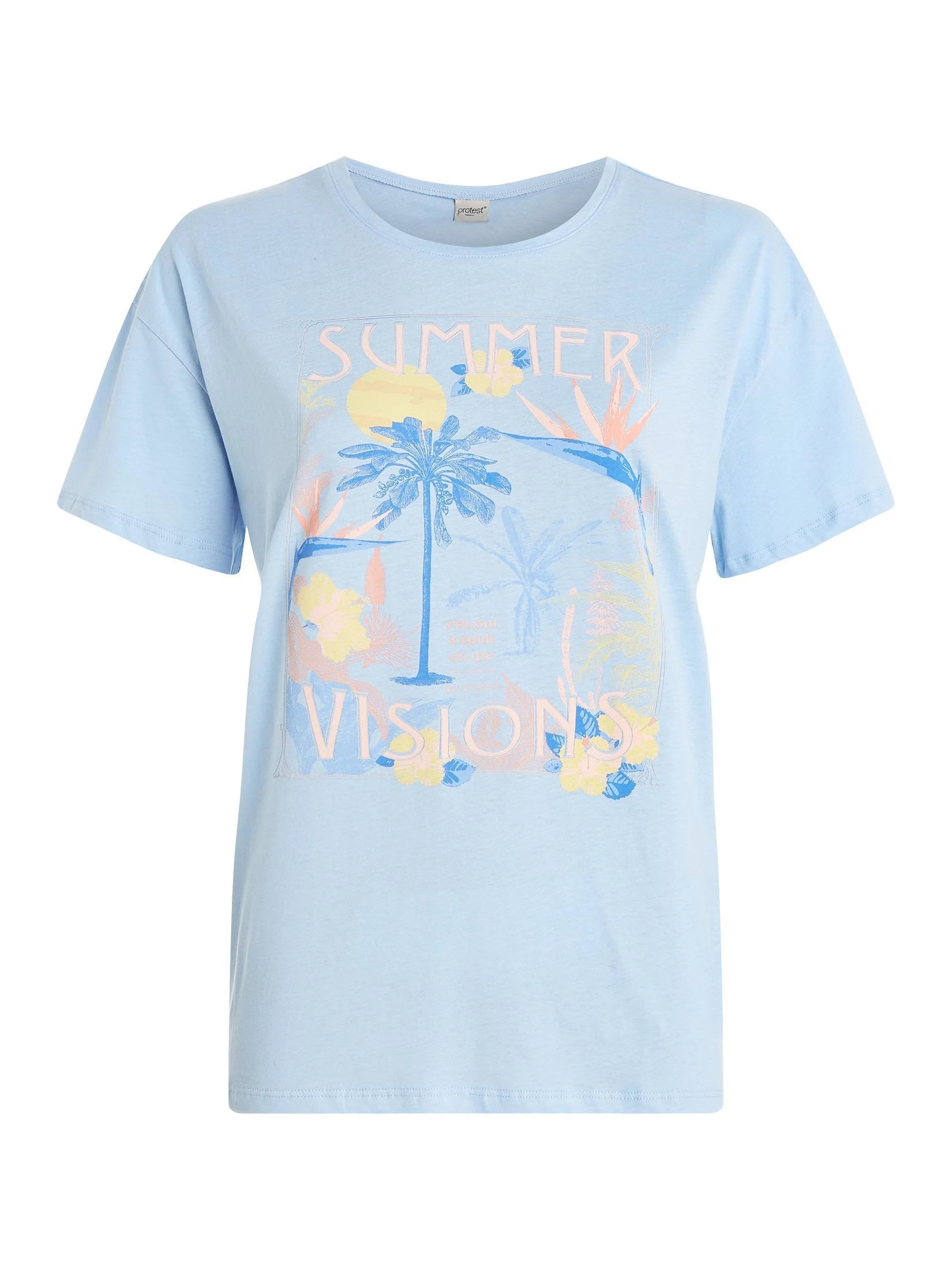 Protest T-shirt " PRTESSE In Chambray Blue 3 Protest T-shirt " PRTESSE In Chambray Blue