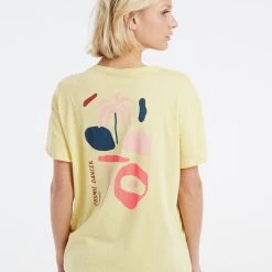Protest T-shirt " PRTKOI In MacaroonYellow -protest shop protest t shirt prtkoi in macaroonyellow 3