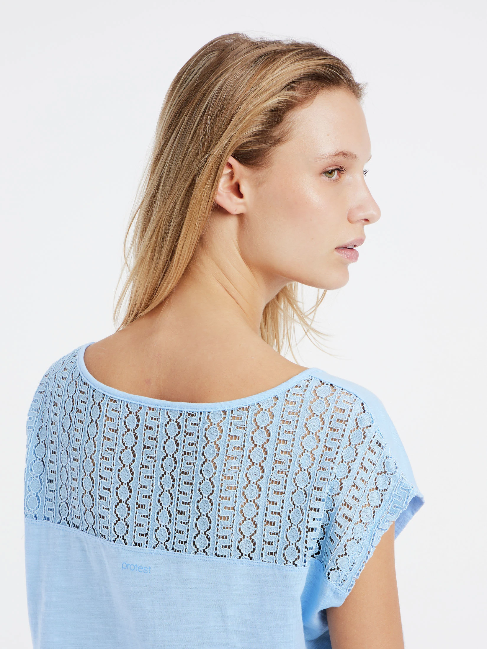 Protest T-shirt " PRTNICE In Chambray Blue 8 Protest T-shirt " PRTNICE In Chambray Blue – Bild 6