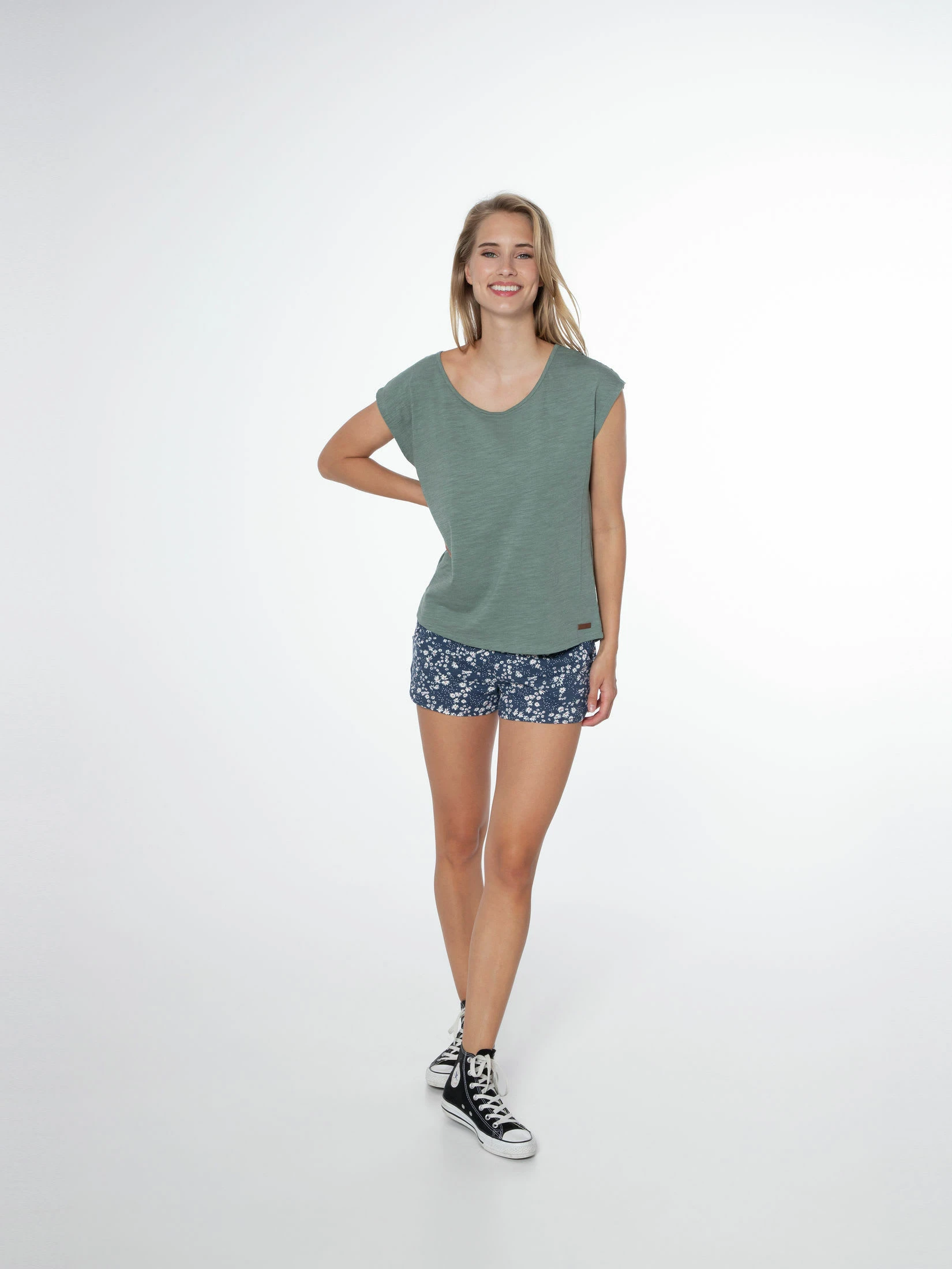 Protest T-shirt " PRTNICE In Glass Bottlegreen 5 Protest T-shirt " PRTNICE In Glass Bottlegreen – Bild 3