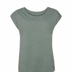 Protest T-shirt " PRTNICE In Glass Bottlegreen