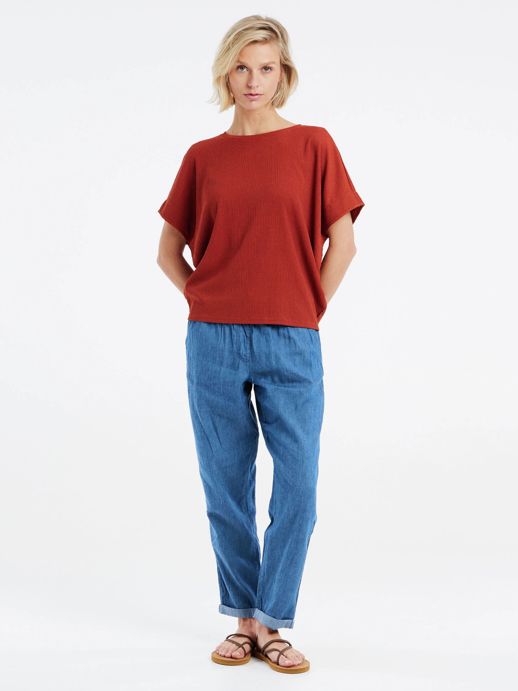 Protest T-shirt " PRTULA In Chilirust 5 Protest T-shirt " PRTULA In Chilirust – Bild 3