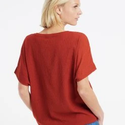 Protest T-shirt " PRTULA In Chilirust 12 Protest T-shirt " PRTULA In Chilirust -protest shop protest t shirt prtula in chilirust 3