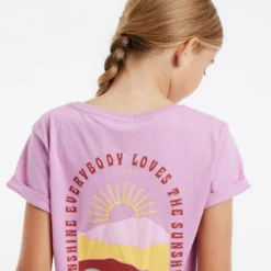 Protest T-shirt " PRTZIZO JR In Duskyrose -protest shop protest t shirt prtzizo jr in duskyrose 5