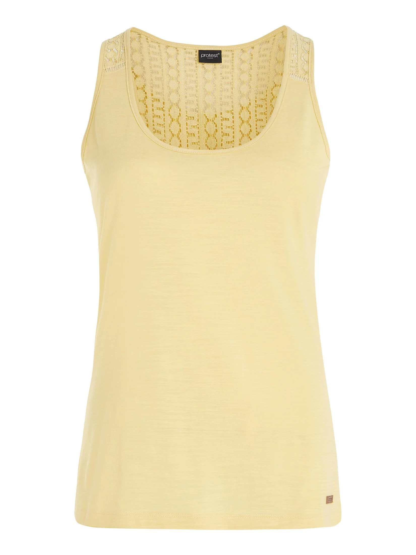 Protest Tanktop " PRTBECCLES In MacaroonYellow 3 Protest Tanktop " PRTBECCLES In MacaroonYellow