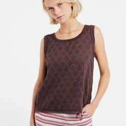 Protest Tanktop " PRTJONNY In Raisinbrown -protest shop protest tanktop prtjonny in raisinbrown 1