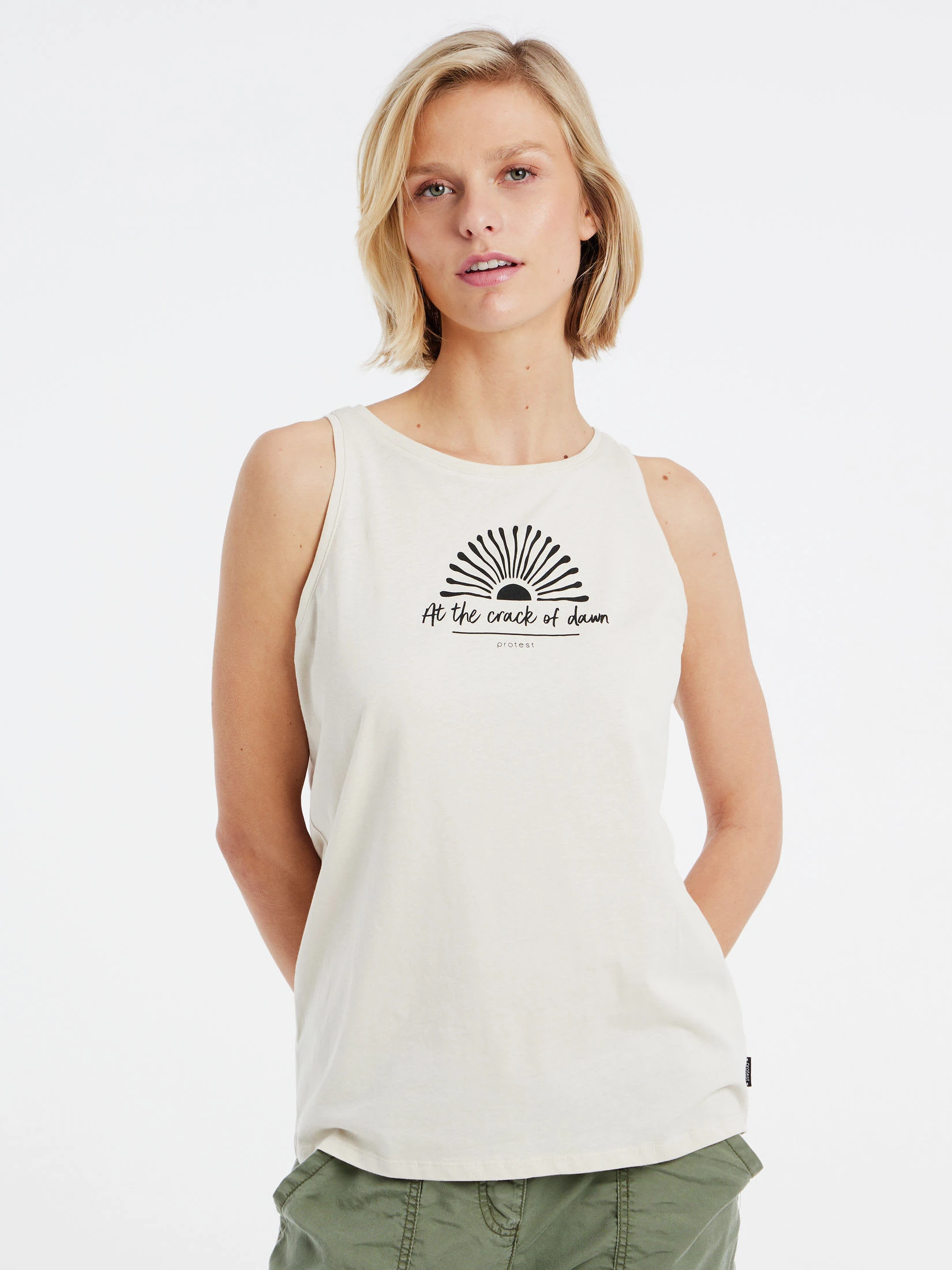 Protest Tanktop " PRTKUHLI In Kitoffwhite 4 Protest Tanktop " PRTKUHLI In Kitoffwhite – Bild 2