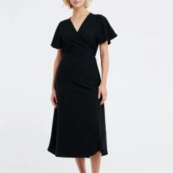 Protest Wickelkleid " PRTAMARA In True Black 11 Protest Wickelkleid " PRTAMARA In True Black -protest shop protest wickelkleid prtamara in true black 2