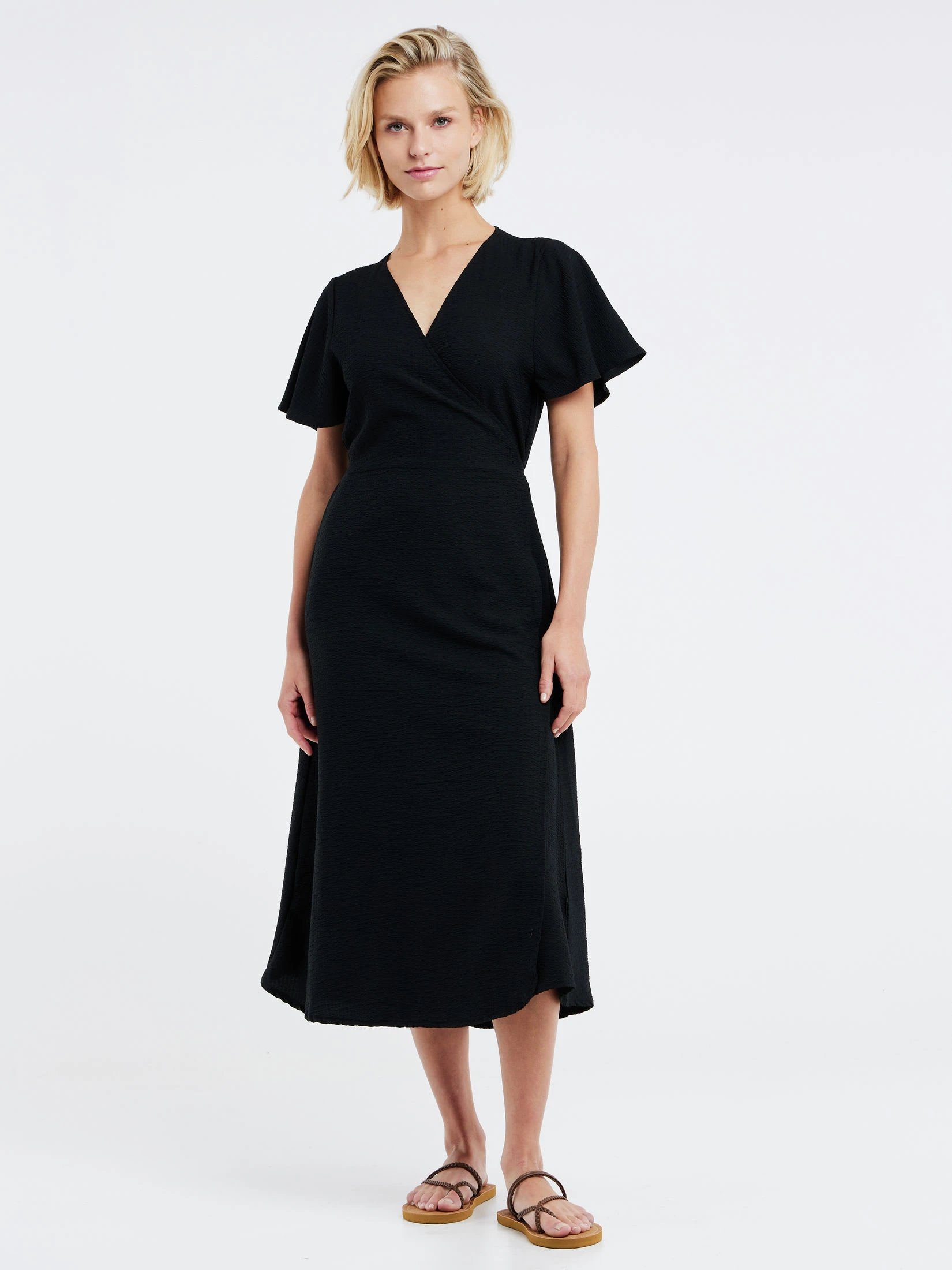 Protest Wickelkleid " PRTAMARA In True Black 5 Protest Wickelkleid " PRTAMARA In True Black – Bild 3