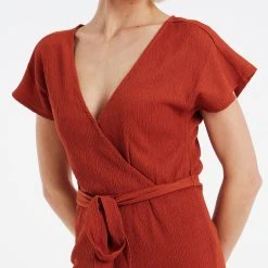 Protest Wickelkleid " PRTARAI In Chilirust -protest shop protest wickelkleid prtarai in chilirust 5