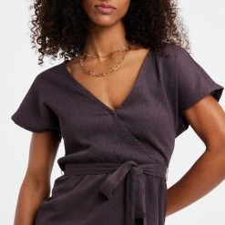 Protest Wickelkleid " PRTARAI In Raisinbrown -protest shop protest wickelkleid prtarai in raisinbrown 5