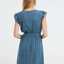 Protest Wickelkleid " PRTAUKAI In Heaven Blue -protest shop protest wickelkleid prtaukai in heaven blue 3