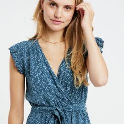 Protest Wickelkleid " PRTAUKAI In Heaven Blue -protest shop protest wickelkleid prtaukai in heaven blue 5