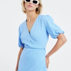 Protest Wickelkleid " PRTELDORIS In Havasublue -protest shop protest wickelkleid prteldoris in havasublue 5