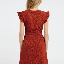 Protest Wickelkleid " PRTWALLEY In Chilirust 12 Protest Wickelkleid " PRTWALLEY In Chilirust -protest shop protest wickelkleid prtwalley in chilirust 3