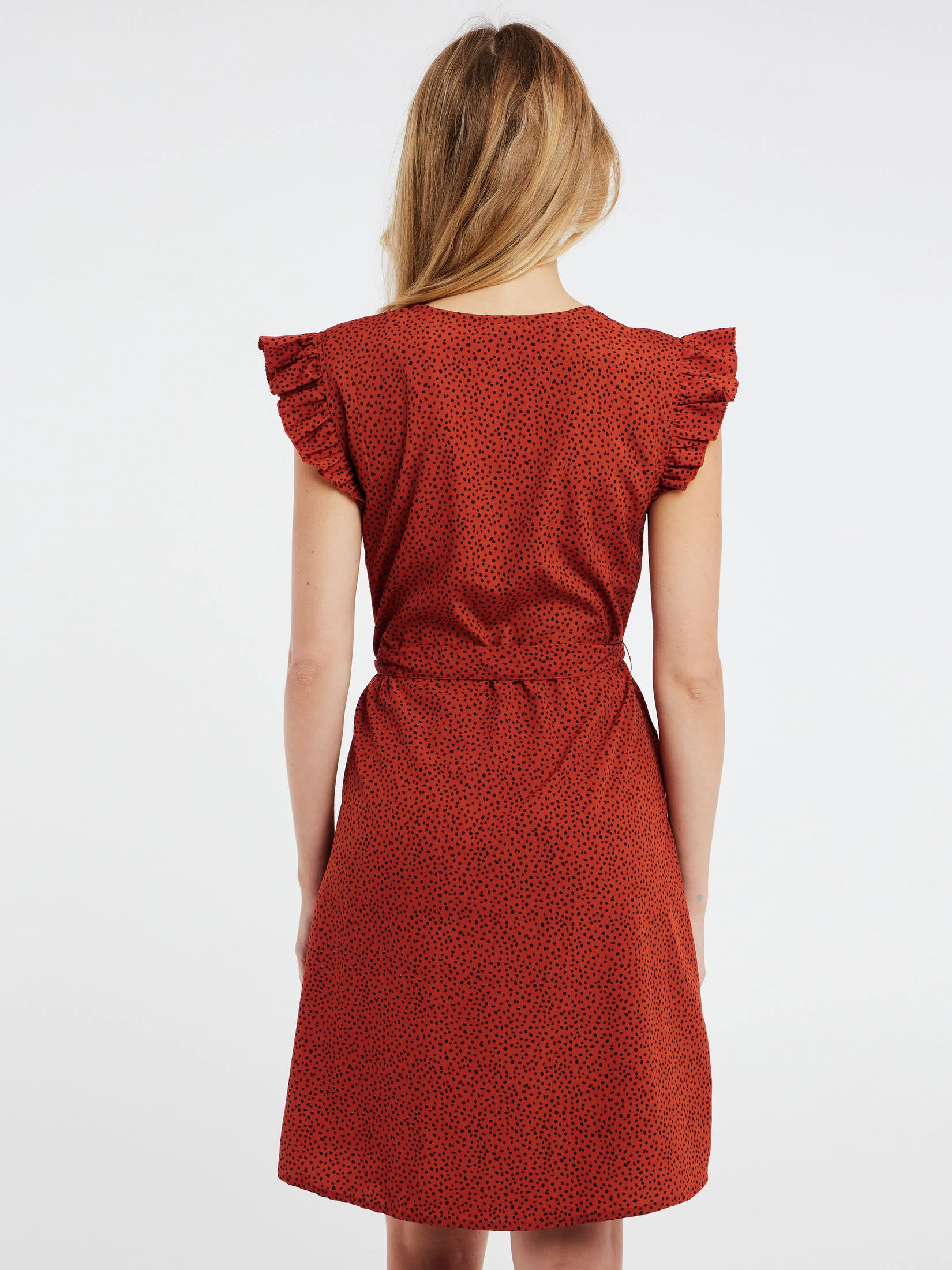 Protest Wickelkleid " PRTWALLEY In Chilirust 6 Protest Wickelkleid " PRTWALLEY In Chilirust – Bild 4