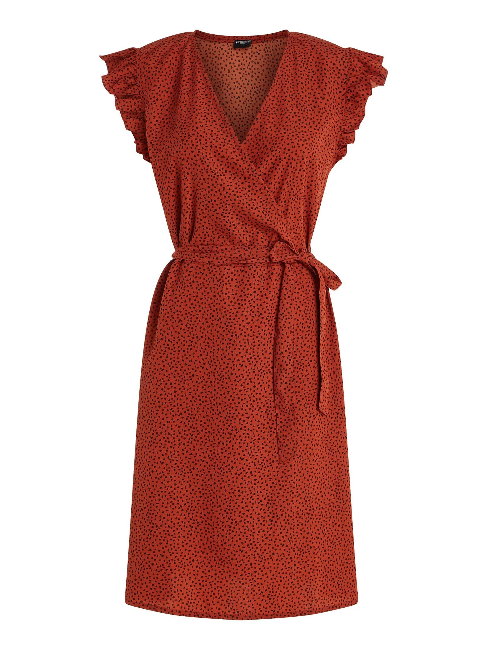 Protest Wickelkleid " PRTWALLEY In Chilirust 3 Protest Wickelkleid " PRTWALLEY In Chilirust