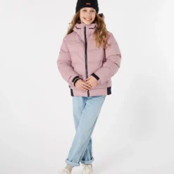 Protest Winterjacke " PRTELIN JR In Mauve -protest shop protest winterjacke prtelin jr in mauve 2