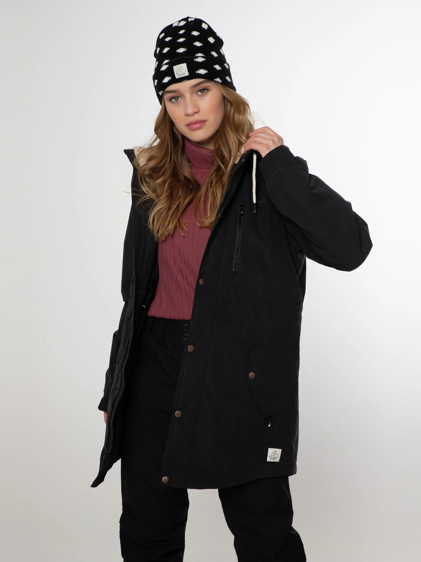 Protest Winterjacke " PRTSAFFROON In True Black 5 Protest Winterjacke " PRTSAFFROON In True Black – Bild 3